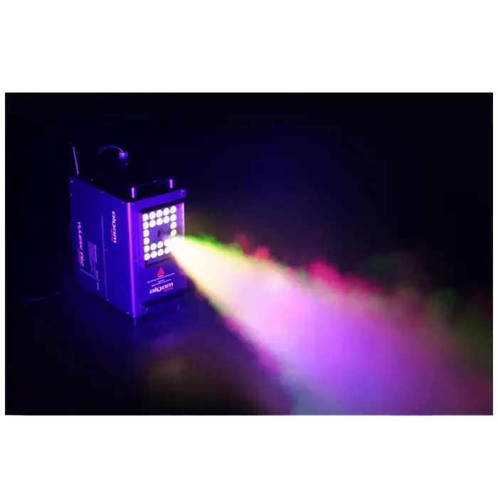 Macchina del Fumo VULKAN PRO verticale a effetto Co2 con 24 Led 4