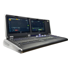 KingKong Baton 6616 regia luci professionale  DMX doppio schermo touch con flight cases