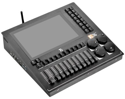 KingKong Baton T1 consolle professionale mini 2 universi con flightcases