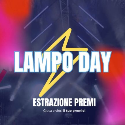 ESTRAZIONE PREMIO LAMPO DAY 2024 UNA COPPIA DI BEAM 230W + ZAINO+MAGLIETTA+FELPA