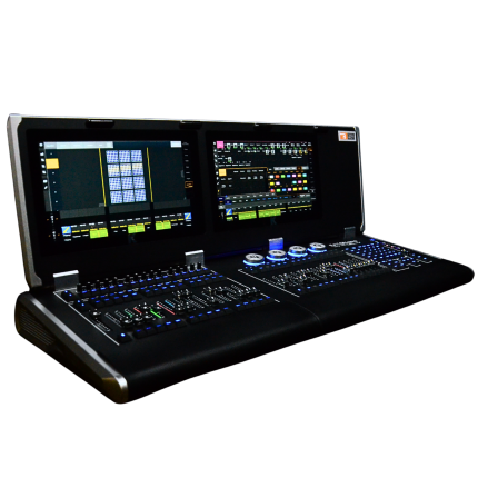 Baton 6616 Console DMX Professionale con Doppio Schermo...