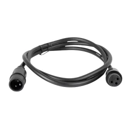Cavo XLR cable DMX bilanciato da 1,5 mt connettore Maschio/Femmina a 3 Pin