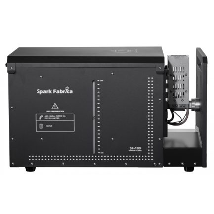 Lanciafiamme Tornado SF-180 Fire Machine da 10 metri motorizzata con Flightcase SPARKFABRICA - immagine 3