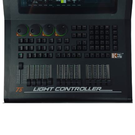 King Kong Baton T3 con 4 universi tousch screen centralina luci DMX 512 professionale con flight cases - immagine 4