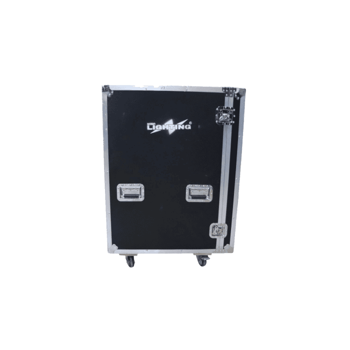 Baule FlightCase VUOTO Per Trasporto Multi Uso Di Luci e Cavi Per Lo Spettacolo