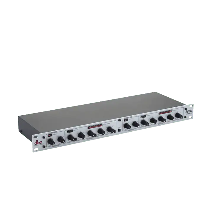 Compressore audio stereo dbx 266 XS con funzione Over Easy 1