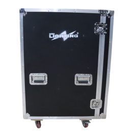 Baule FlightCase VUOTO Per Trasporto Multi Uso Di Luci e Cavi Per Lo Spettacolo