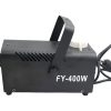 Macchina del Fumo Compatta Leggera FY-400W con staffa regolabile e controllo da remoto o telecomando - immagine 2