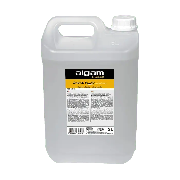 Liquido Algam Lighting FOG LD 5L Light Density per ricarica Macchine del Fumo