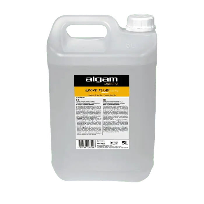 Liquido Algam Lighting FOG LF 5L Low Fog per ricarica Macchine del Fumo basso