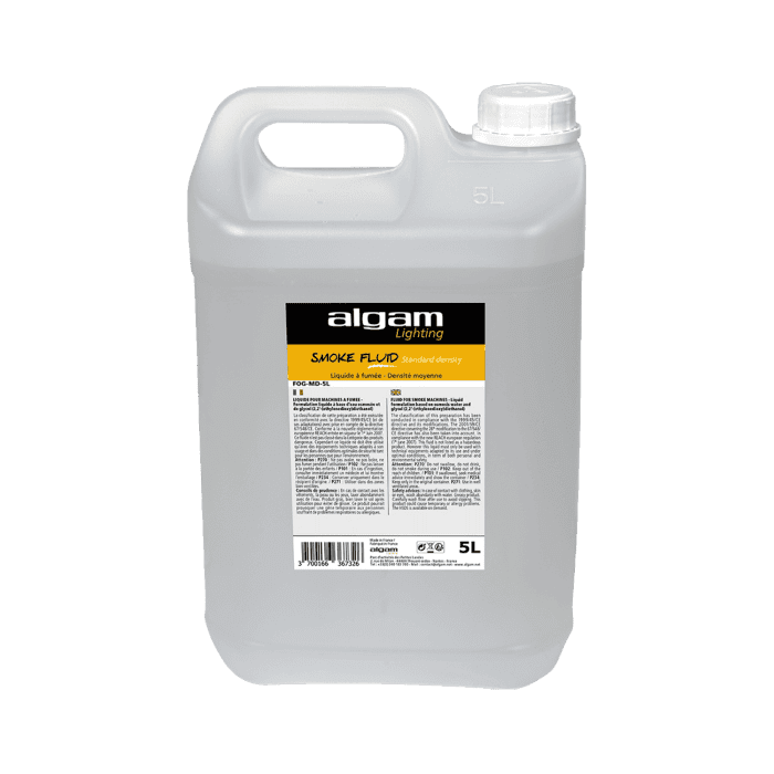Liquido Algam Lighting FOG MD 5L Standard Density per ricarica Macchine del Fumo