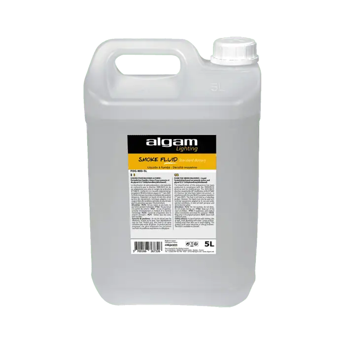 Liquido Algam Lighting FOG MD 5L Standard Density per ricarica Macchine del Fumo