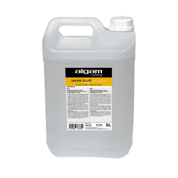 Liquido Algam Lighting FOG QD 5L Quick Dissipation per ricarica Macchine del Fumo