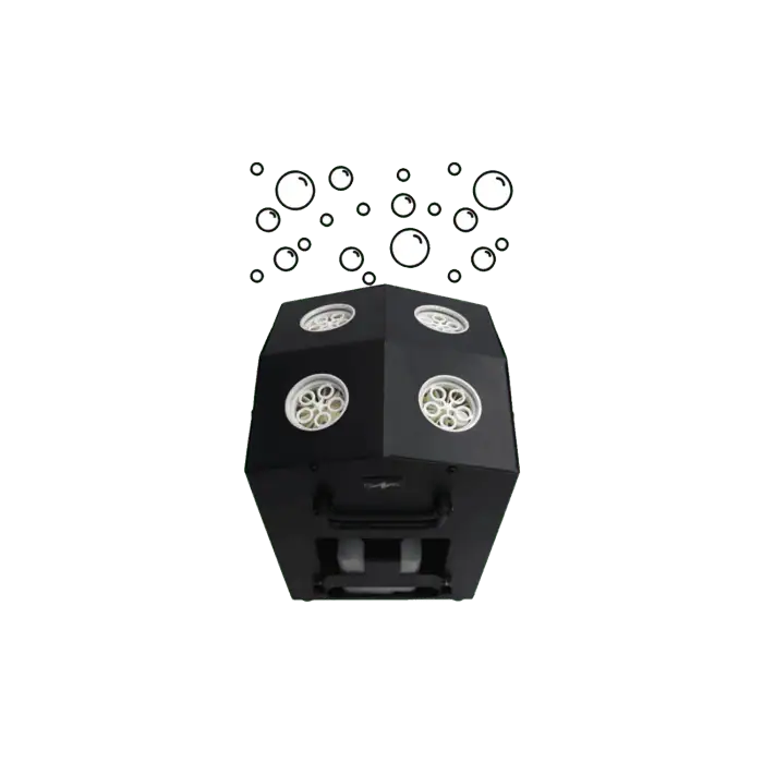 Macchina Bolle Di Sapone 30W Bubble Storm Machine Controllo Con Telecomando 4