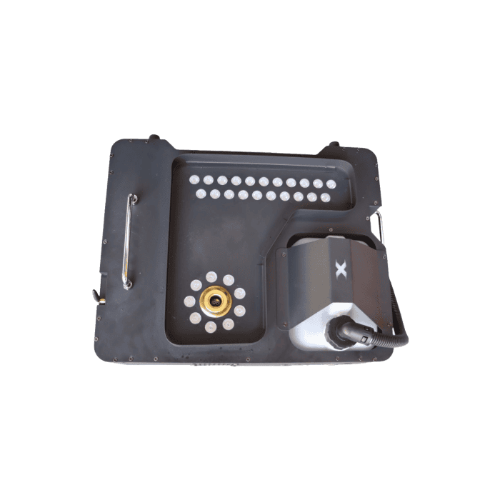 Macchina del Fumo Verticale 3000W Vertical Smoke Foggers LED RGB Display LCD 2