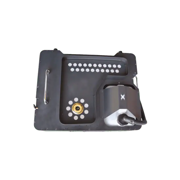 Macchina del Fumo Verticale 3000W Vertical Smoke Foggers LED RGB Display LCD 2
