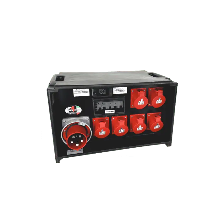 Quadro elettrico CU CIN 1181F impilabile portatile 5P 125A in cassa chiusa