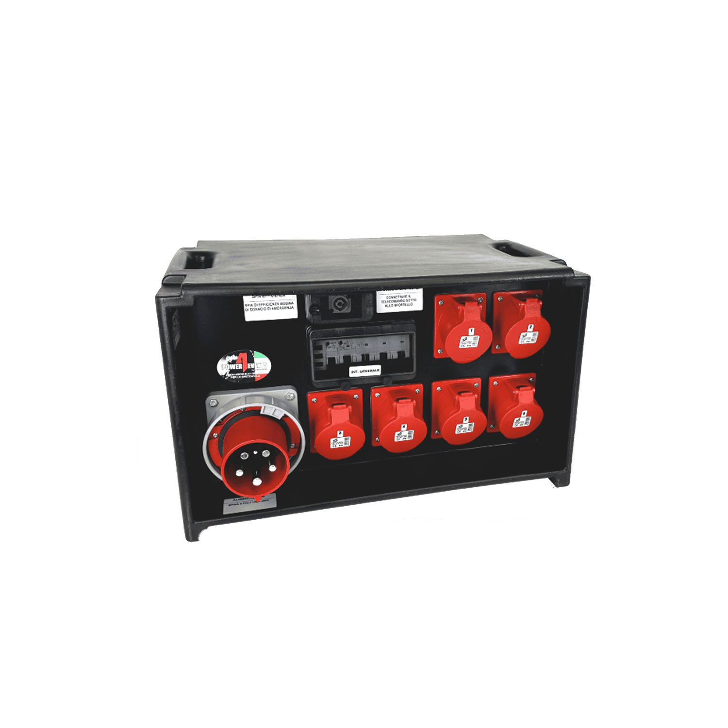 Quadro-elettrico-CU-CIN-1181F-impilabile-portatile-5P-125A-in-cassa-chiusa Quadro elettrico CU CIN 1181F impilabile portatile 5P 125A in cassa chiusa