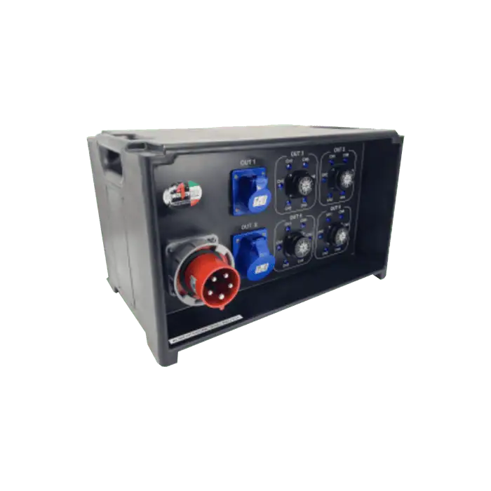 Quadro elettrico CU CIN 190F impilabile portatile 5P 63A in cassa chiusa