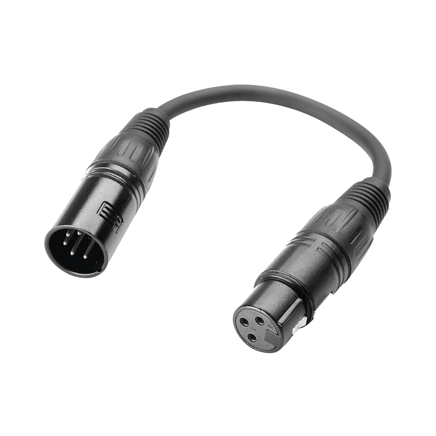 Cavo-DMX-Adam-Hall-Cables-3-STAR-DGF-0020-con-XLR-3-poli-femmina-e-XLR-5-poli-maschio Cavo DMX Adam Hall Cables 3 STAR DGF 0020 con XLR 3 poli femmina e XLR 5 poli maschio