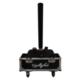 Cannone Spara coriandoli ad Aria compressa con Flightcase per BABY SHOWER Spettacoli All'Aperto (Senza DMX)
