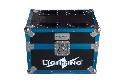 Coppia Fontana Fredda 900W Limited Edition WHITE Spark Machine con Flightcase e ruote NLIGHTING® - immagine 5