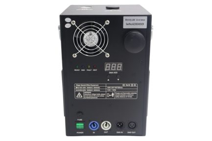 Coppia Fontana Fredda 900W Limited Edition BLACK Spark Machine con Flightcase e ruote NLIGHTING® - immagine 4
