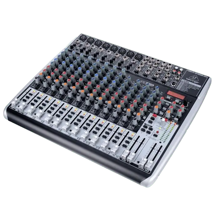 Mixer audio Behringer Xenyx QX2222USB a 22 canali con fader da 60mm 1