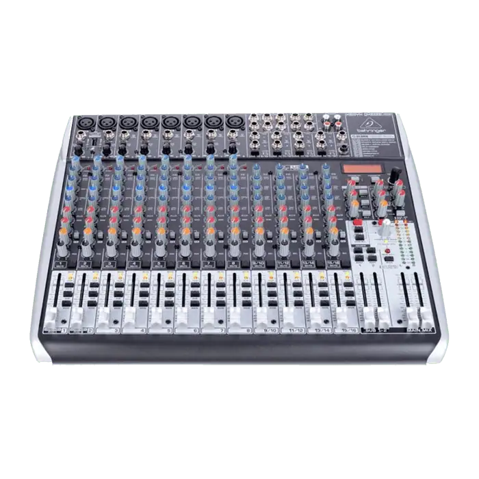 Mixer audio Behringer Xenyx QX2222USB a 22 canali con fader da 60mm
