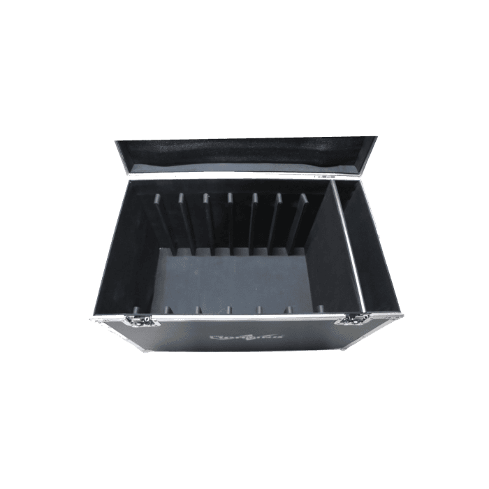 Baule Flight Case VUOTO Per Trasporto di 8 Pedane Dance Floor Luminose 4