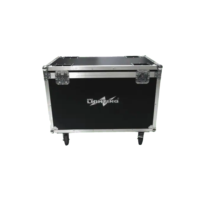 Baule Flight Case VUOTO Per Trasporto di 8 Pedane Dance Floor Luminose