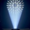 Coppia Mini beam Testa Mobile Liunar Beam 230W con Gobo Prisma Rotante e Ruota Colori WISDOM - immagine 12