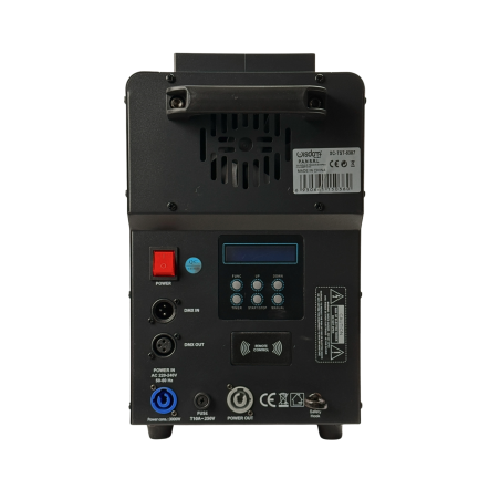 VULKAN FOG 1500W Macchina del Fumo Getto Verticale LED RGB effetto co2 Wisdom - immagine 4
