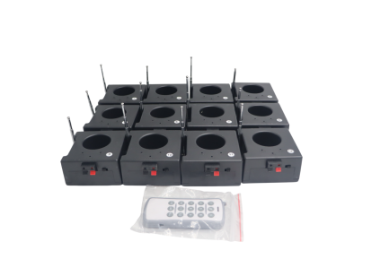 Kit Valigetta di 12 Accenditori a Pile per Fontane Medie pirotecniche Usa e Getta con Telecomando - immagine 2
