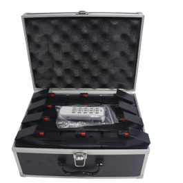 Kit Valigetta di 12 Accenditori a Pile per Fontane Medie pirotecniche Usa e Getta con Telecomando