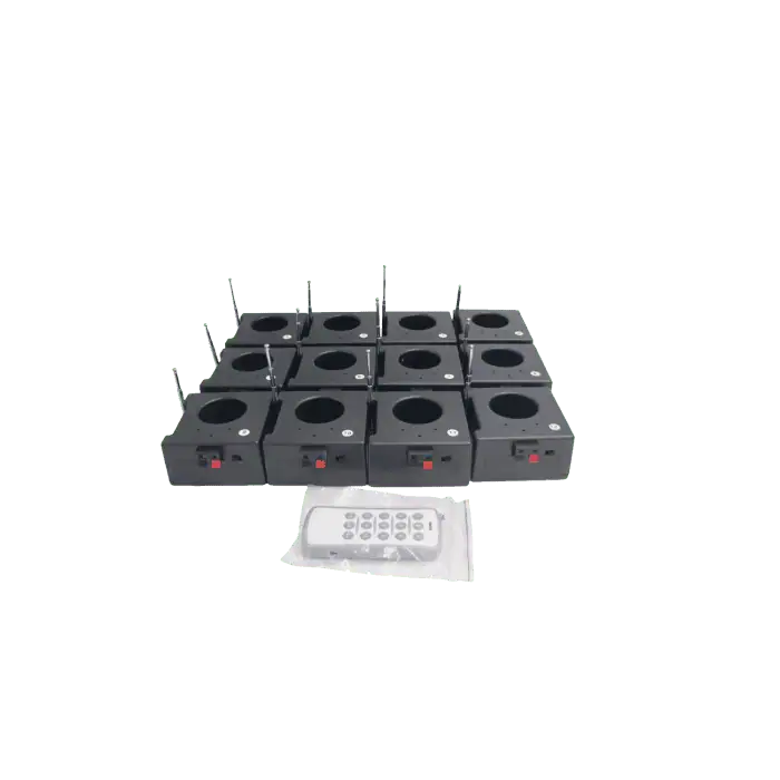 Kit Valigetta di 12 Accenditori a Pile per Fontane Medie pirotecniche Usa e Getta con Telecomando 1