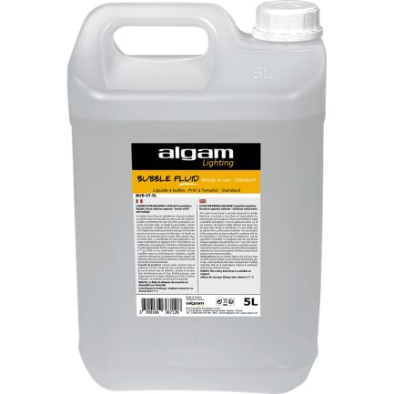 Liquido Algam Lighting BUB-ST-5L Standard per ricarica Macchine delle Bolle
