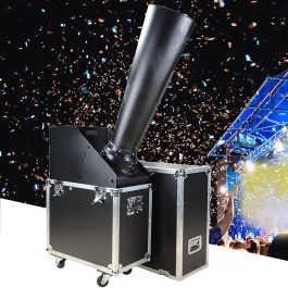 Macchina cannone spara coriandoli blaster coriander Co2 con controllo DMX