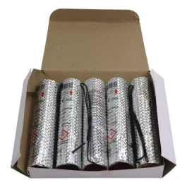 Kit 5 Fontane Pirotecniche Fountain Silver altezza 3 metri 60 secondi wedding