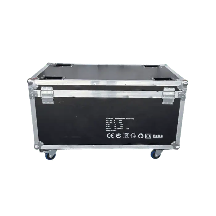 Baule FlightCase VUOTO Multi Uso Di Luci e Cavi Per Lo Spettacolo 2
