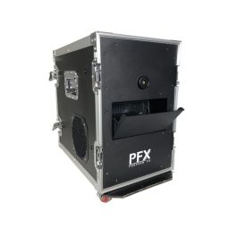 Macchina della nebbia PFX 2000 Hazer con flight case integrato controllo DMX