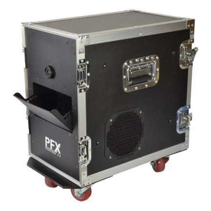 Macchina della nebbia PFX 2000 Hazer con flight case integrato controllo DMX - immagine 2