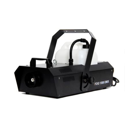 Macchina del fumo fog machine 1500W con controllo telecomando a distanza o centralina DMX