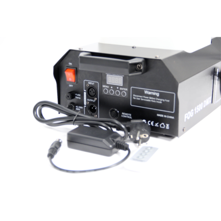 Macchina del fumo fog machine 1500W con controllo telecomando a distanza o centralina DMX - immagine 4