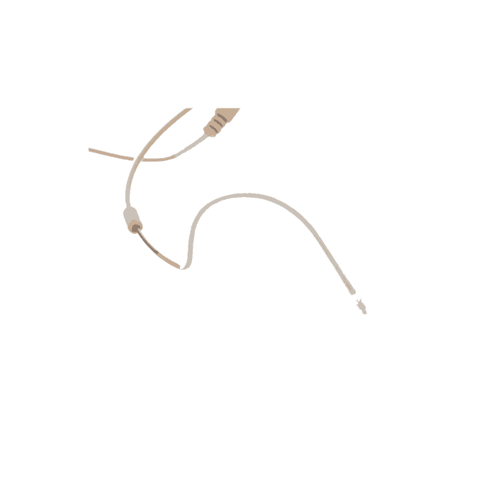 Microfono ad Archetto LDWS100MH3 beige per sistema radiomicrofono 2
