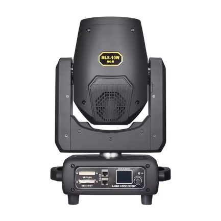 Testa Mobile Spectra Beam LASER LIGHT RGB 10W con anello ring colorato effetti scenici - immagine 2