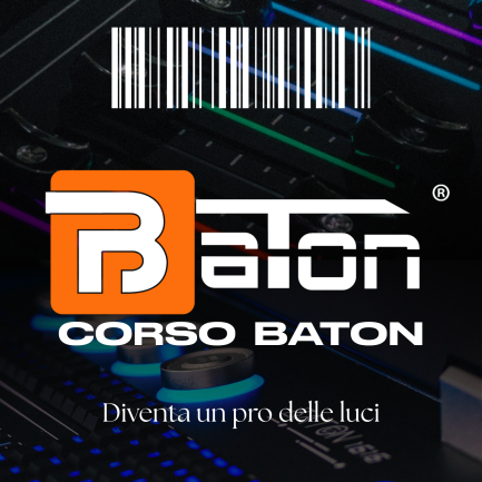 corso regia luci su palco e scene professionali con centraline baton series presso lamposhop napoli