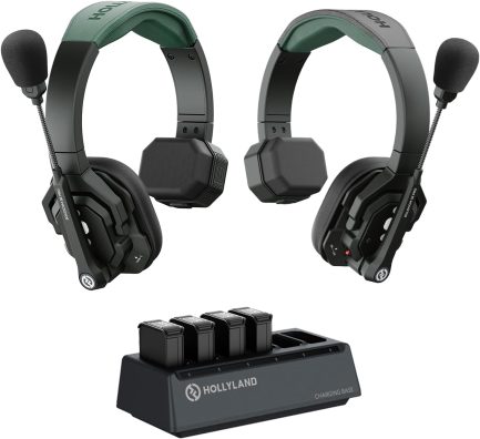 Hollyland Solidcom SE PRO 2S Sistema interfono wireless con custodia protettiva per il trasporto