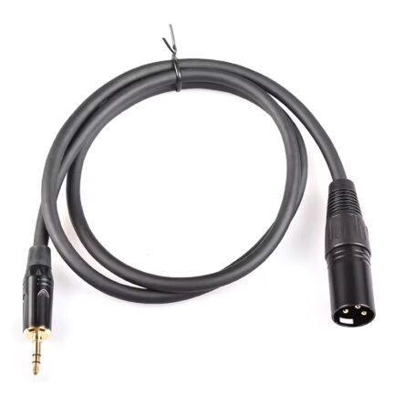 Cavo connessione audio mini jack bilanciato xlr da 1,5 metri