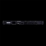 Processore VX400 Novastar per LED Wall Professionali in Prospettiva Frontale su Sfondo Nero